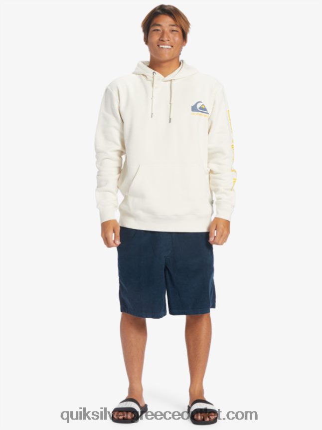 omni logo hoodie Quiksilver άνδρες 66LP84642 σημύδα