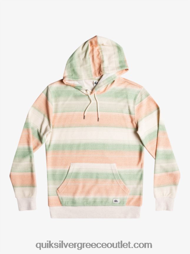 υπέροχο otway hoodie Quiksilver άνδρες 66LP841248 το φασκόμηλο της ερήμου θαυμάσιο