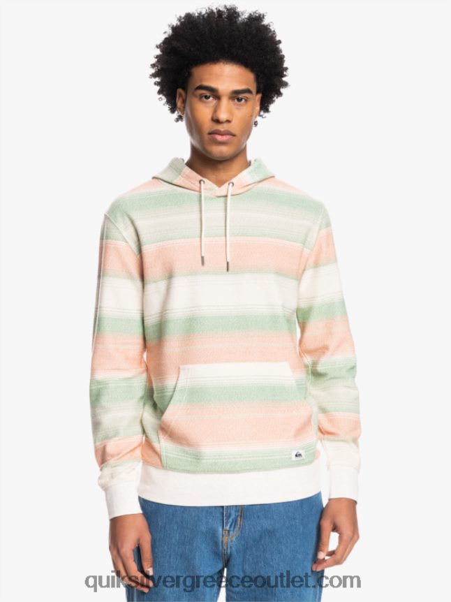 υπέροχο otway hoodie Quiksilver άνδρες 66LP841248 το φασκόμηλο της ερήμου θαυμάσιο