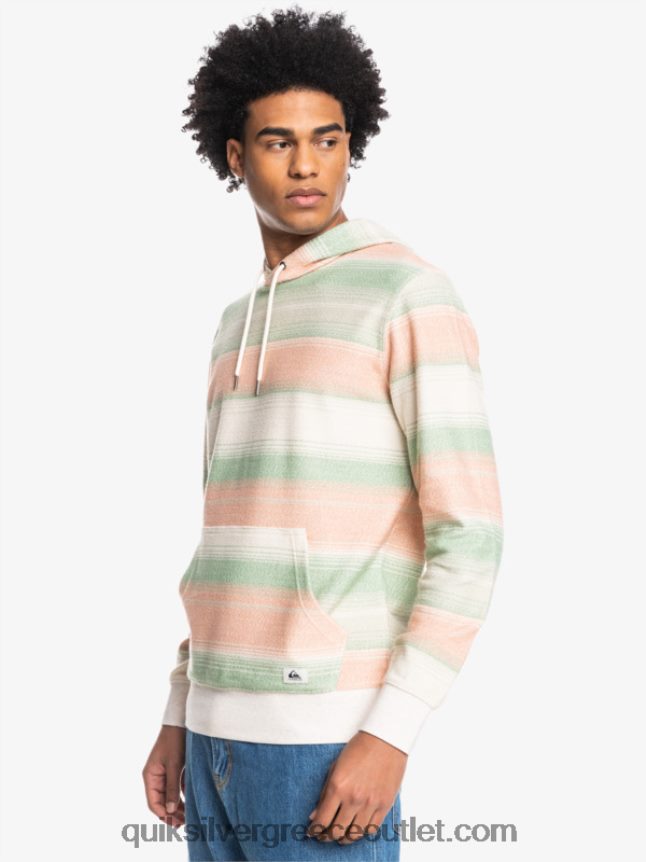 υπέροχο otway hoodie Quiksilver άνδρες 66LP841248 το φασκόμηλο της ερήμου θαυμάσιο