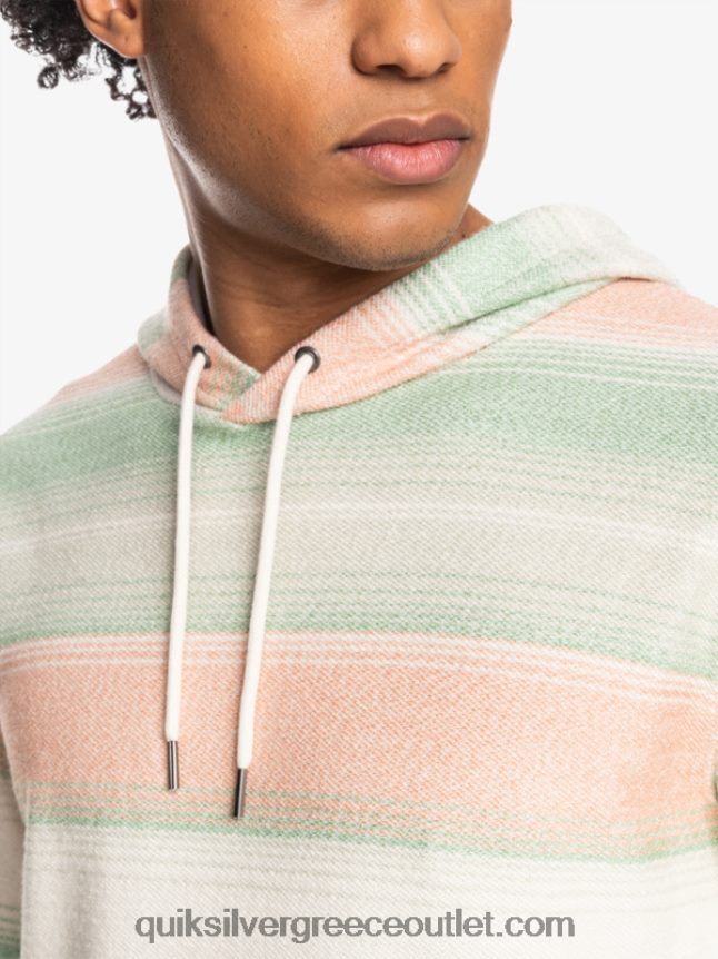 υπέροχο otway hoodie Quiksilver άνδρες 66LP841248 το φασκόμηλο της ερήμου θαυμάσιο