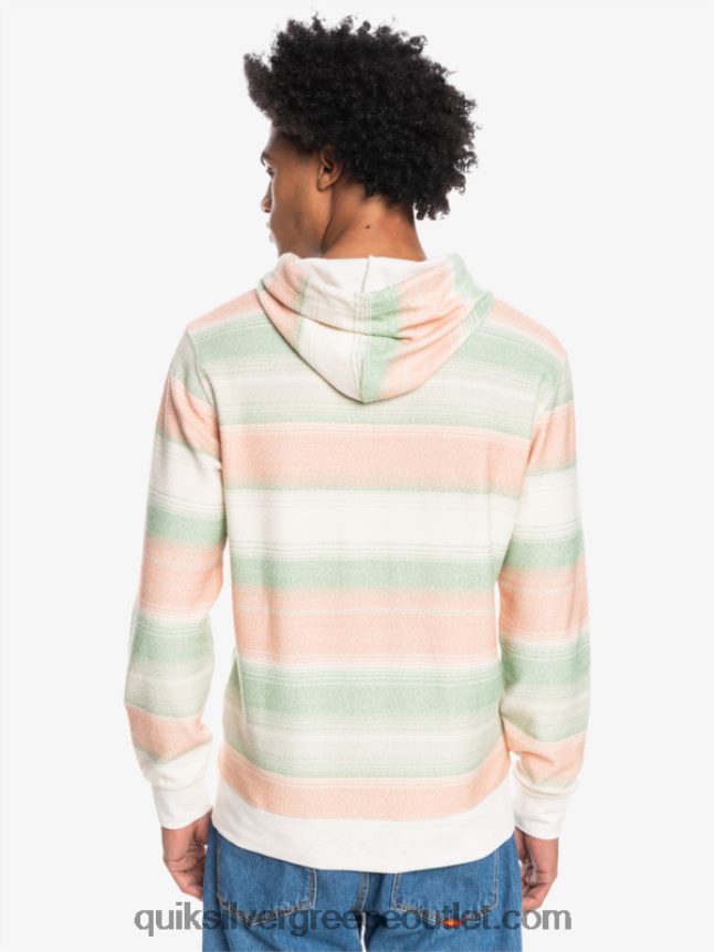 υπέροχο otway hoodie Quiksilver άνδρες 66LP841248 το φασκόμηλο της ερήμου θαυμάσιο