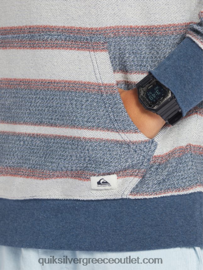 υπέροχο otway hoodie Quiksilver άνδρες 66LP84577 τα μεσάνυχτα ναυτικό υπέροχο