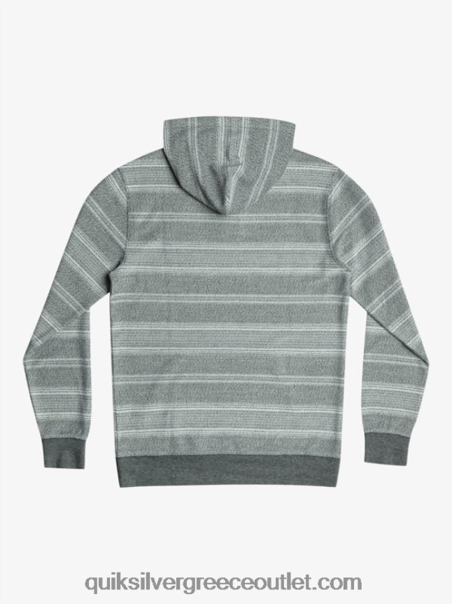 υπέροχο otway hoodie Quiksilver άνδρες 66LP84580 μαύρη λωρίδα εξώφυλλου