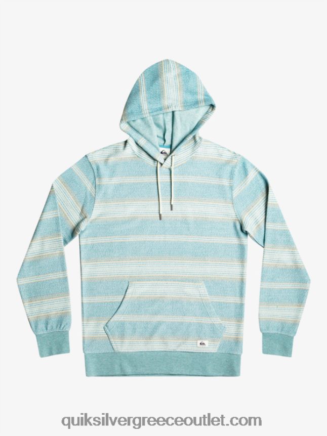 υπέροχο otway hoodie Quiksilver άνδρες 66LP84581 λωρίδα otway μπλε βρετάνης