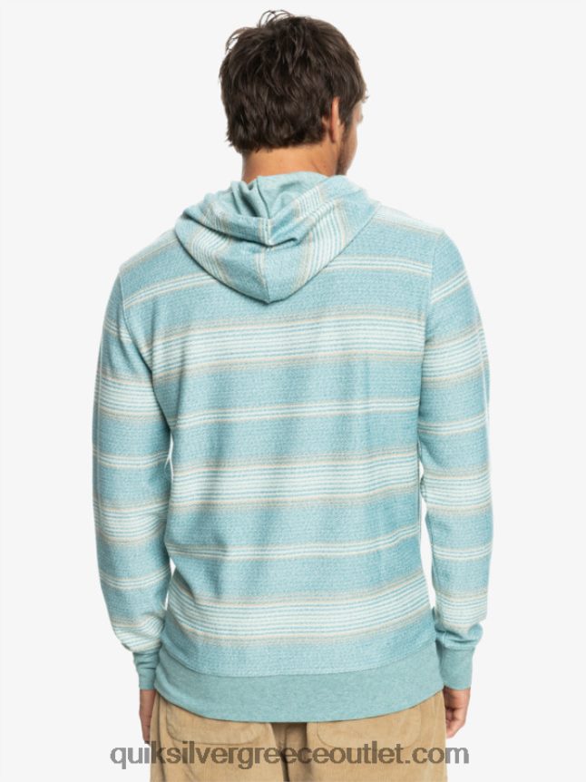 υπέροχο otway hoodie Quiksilver άνδρες 66LP84581 λωρίδα otway μπλε βρετάνης