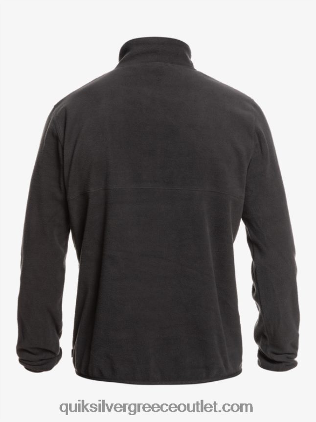 κανένας προορισμός snap fleece πουλόβερ Quiksilver άνδρες 66LP841040 φάντασμα