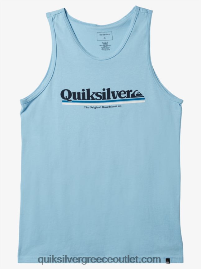 μπλουζάκι ανάμεσα στις γραμμές Quiksilver άνδρες 66LP841002 μπλε του ουρανού
