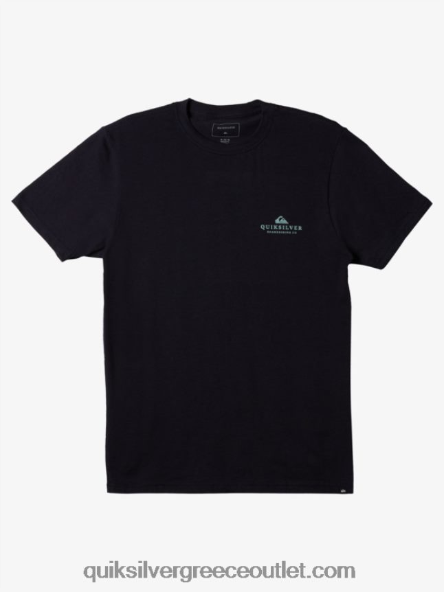 μπλουζάκι με φοίνικες θάλασσας Quiksilver άνδρες 66LP841023 ναυτικό μπλέιζερ