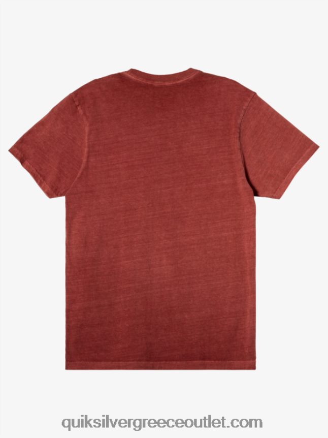 μπλουζάκι υπο αποστολής Quiksilver άνδρες 66LP841043 Μαρσάλα
