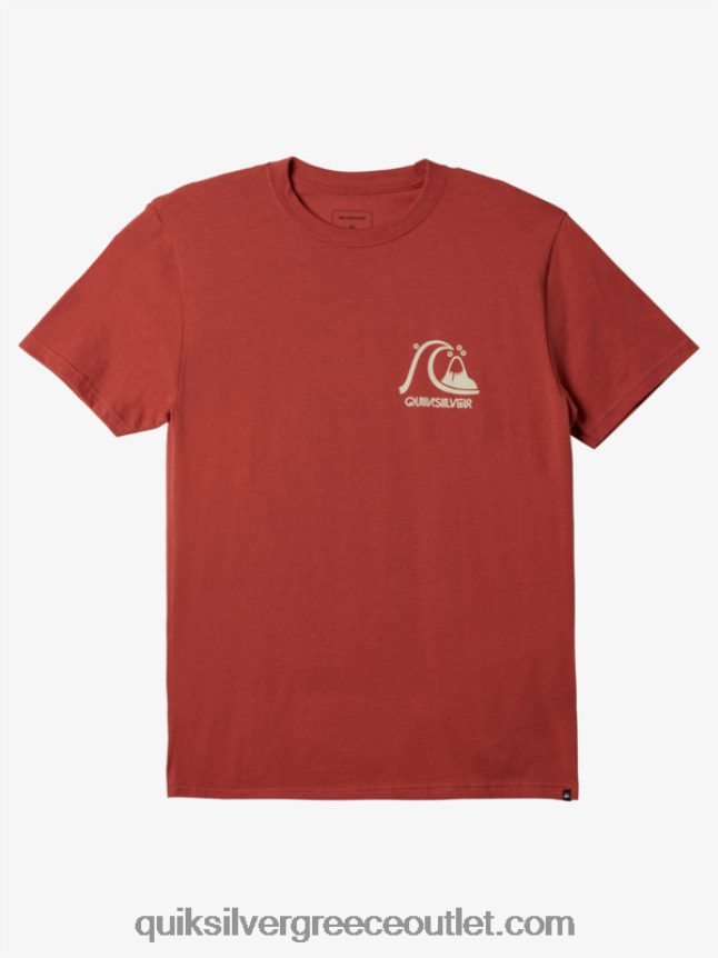 το αυθεντικό μπλουζάκι Quiksilver άνδρες 66LP841069 Μαρσάλα