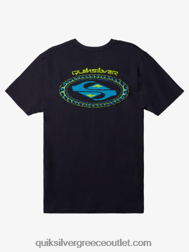 δεύτερο δέρμα μπλουζάκι Quiksilver άνδρες 66LP841153 ναυτικό μπλέιζερ
