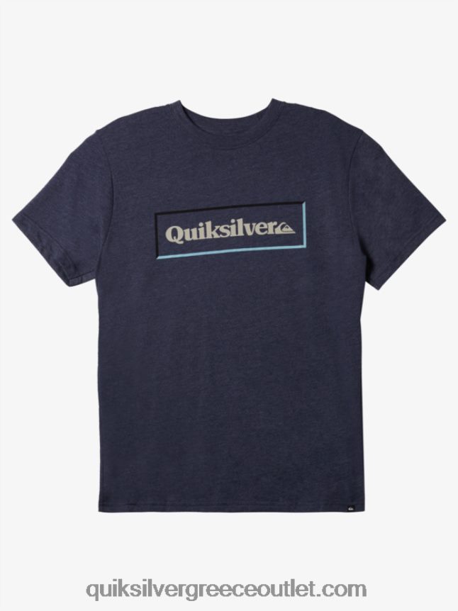 μπλουζάκι με απλή κλειδαριά Quiksilver άνδρες 66LP841164 ναυτικό σακάκι ρείκι