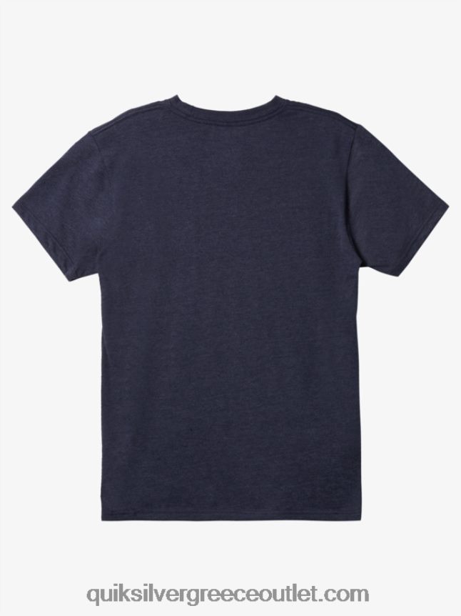 μπλουζάκι με απλή κλειδαριά Quiksilver άνδρες 66LP841164 ναυτικό σακάκι ρείκι
