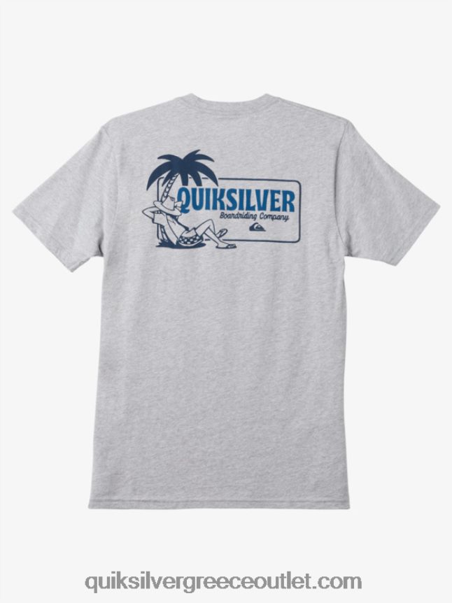 μπλουζάκι ώρας διαλείμματος Quiksilver άνδρες 66LP841192 αθλητικό ρείκι
