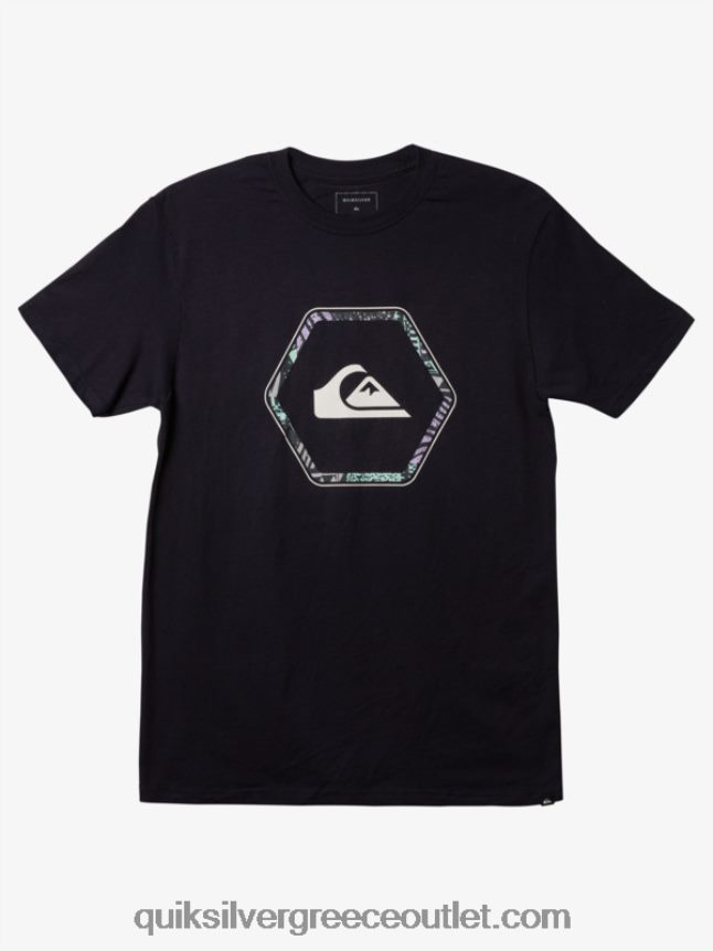 μπλουζάκι σε σχήματα Quiksilver άνδρες 66LP841237 ναυτικό μπλέιζερ