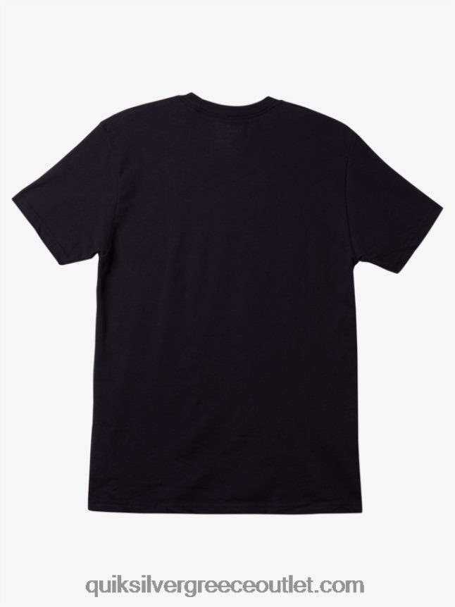 μπλουζάκι σε σχήματα Quiksilver άνδρες 66LP841237 ναυτικό μπλέιζερ