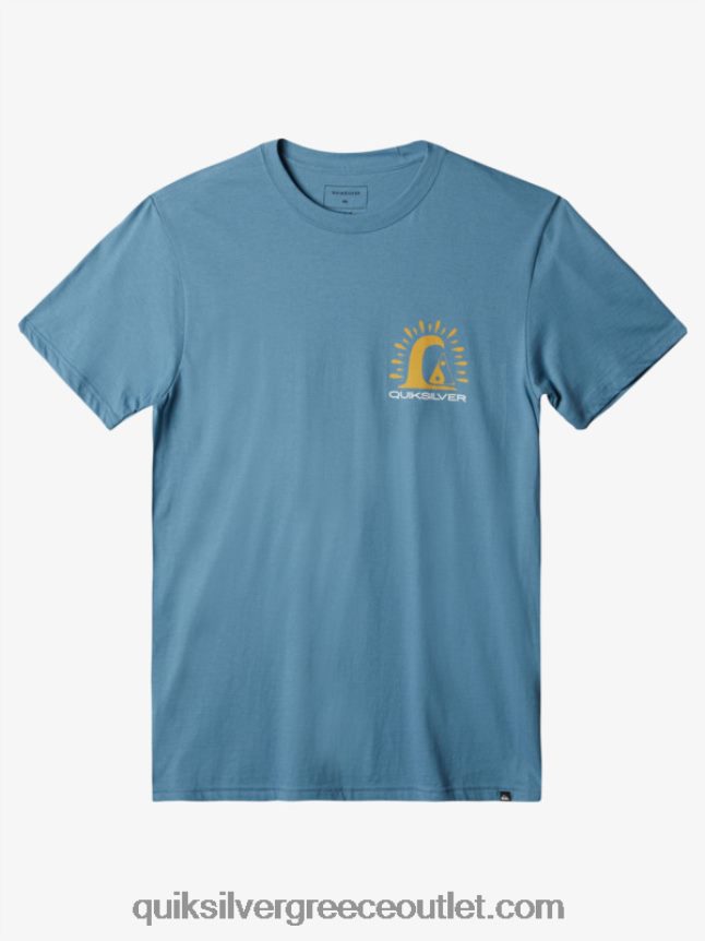 μπλουζάκι στην άκρη Quiksilver άνδρες 66LP841505 επαρχιακός