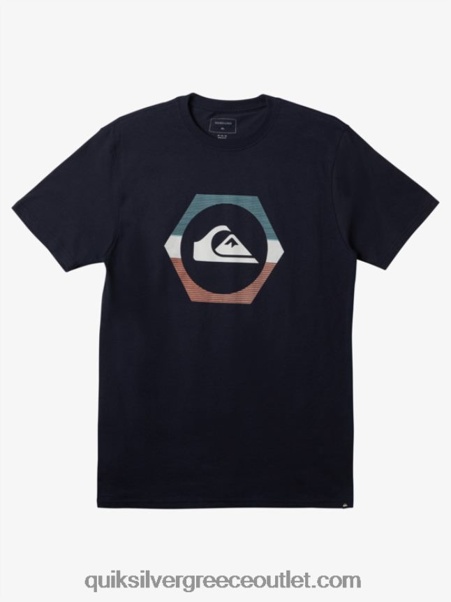 μπλουζάκι με μετατροπέα σχήματος Quiksilver άνδρες 66LP84229 ναυτικό μπλέιζερ