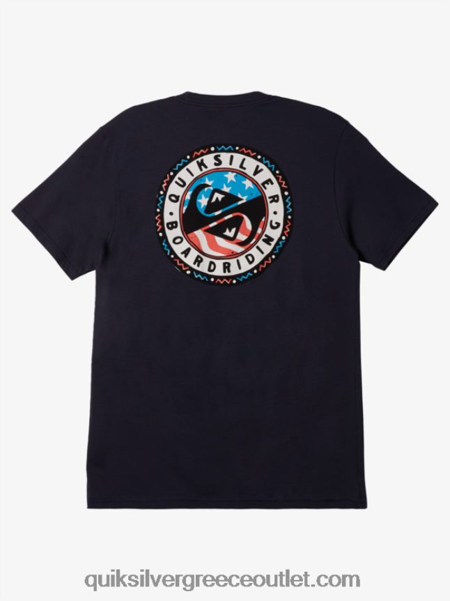 καλοκαιρινή διασκεδαστική μπλούζα Quiksilver άνδρες 66LP84468 ναυτικό μπλέιζερ