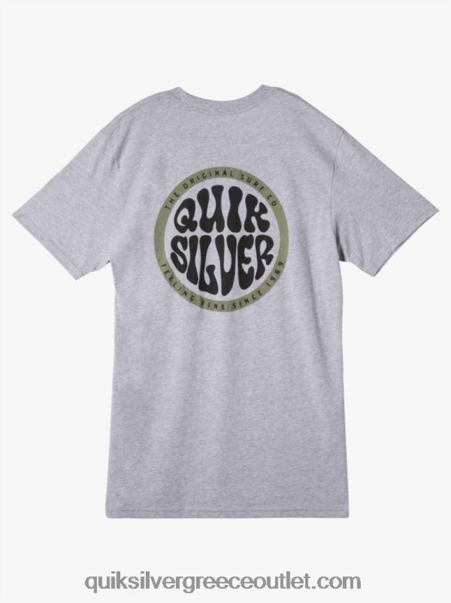 μπλουζάκι πιο τολμηρού τύπου Quiksilver άνδρες 66LP8448 αθλητικό ρείκι
