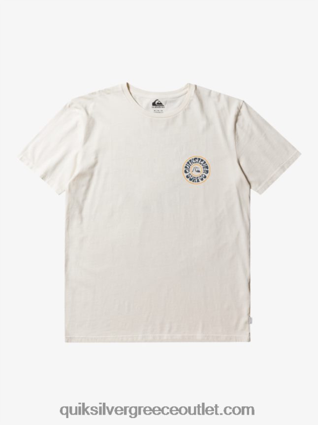 μπλουζάκι ξένων ημερών Quiksilver άνδρες 66LP84752 σημύδα