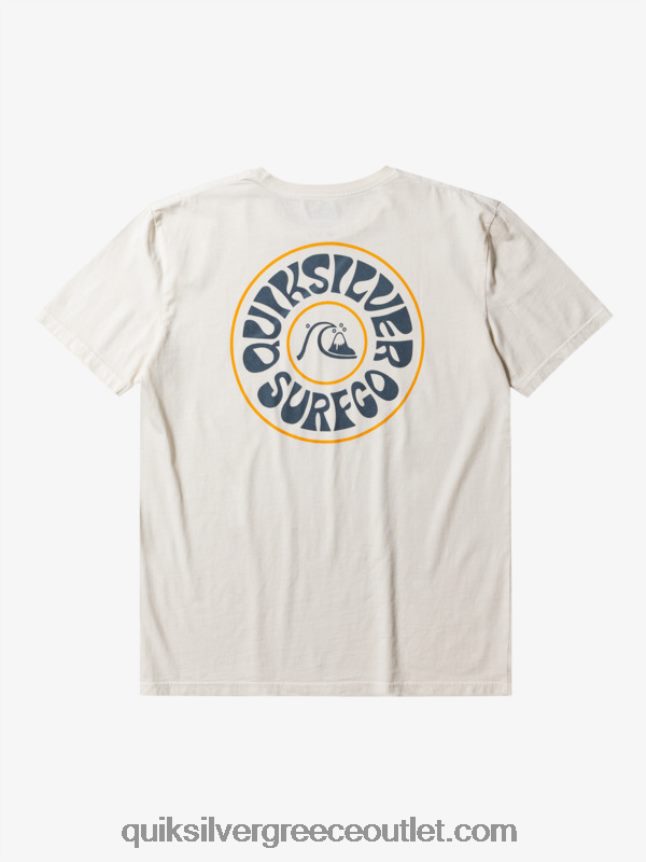 μπλουζάκι ξένων ημερών Quiksilver άνδρες 66LP84752 σημύδα