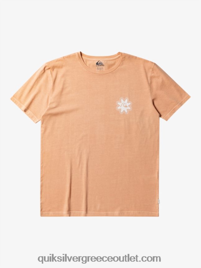 ψυχή μπλούζα Quiksilver άνδρες 66LP84754 μαύρισμα χαλκού