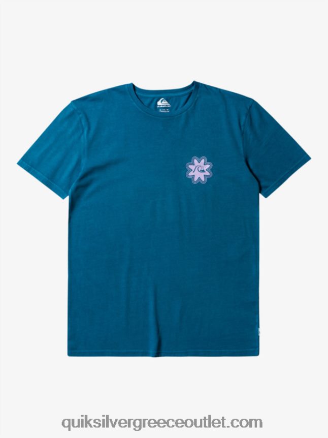 ψυχή μπλούζα Quiksilver άνδρες 66LP84755 μαροκινό μπλε