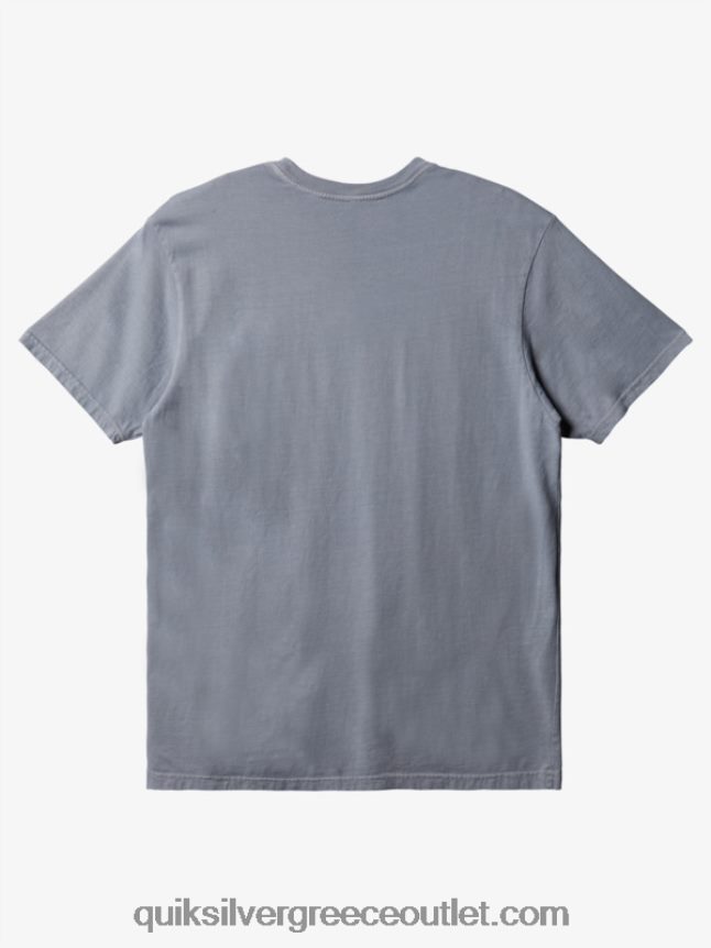 καθημερινό μπλουζάκι Quiksilver άνδρες 66LP84905 χιονόνερο