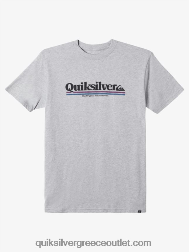 μπλουζάκι ανάμεσα στις γραμμές Quiksilver άνδρες 66LP84977 αθλητικό ρείκι