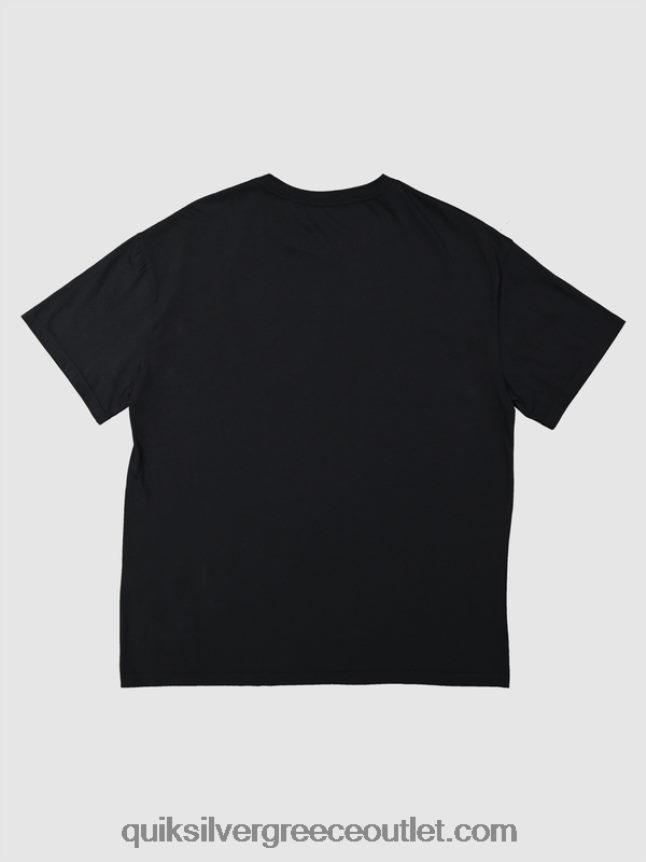 Κοντομάνικη μπλούζα Quiksilver x Stab άνδρες 66LP841667 μαύρος