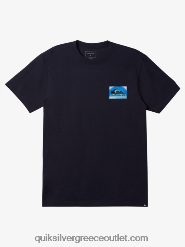 T-shirt σε χρώμα Quiksilver άνδρες 66LP841202 ναυτικό μπλέιζερ