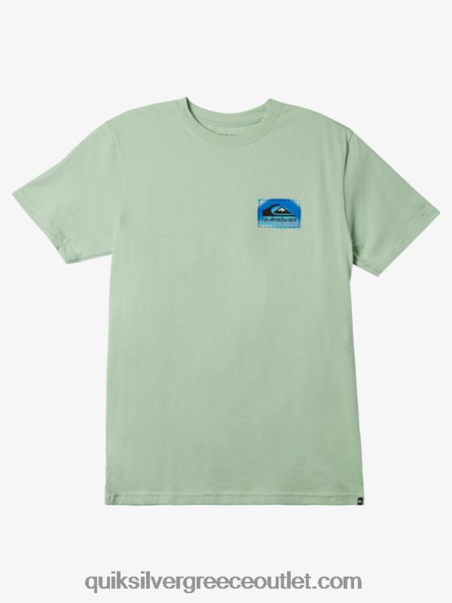 T-shirt σε χρώμα Quiksilver άνδρες 66LP841203 ερυθρελάτη