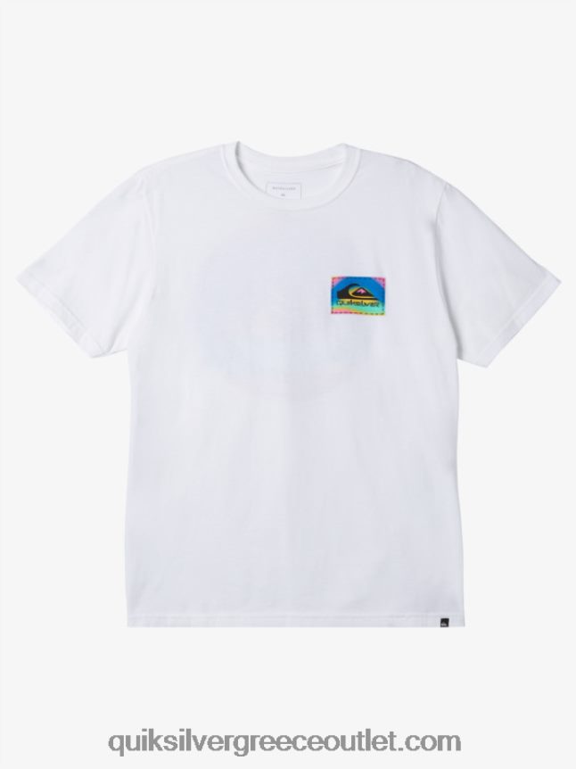 T-shirt σε χρώμα Quiksilver άνδρες 66LP841205 άσπρο