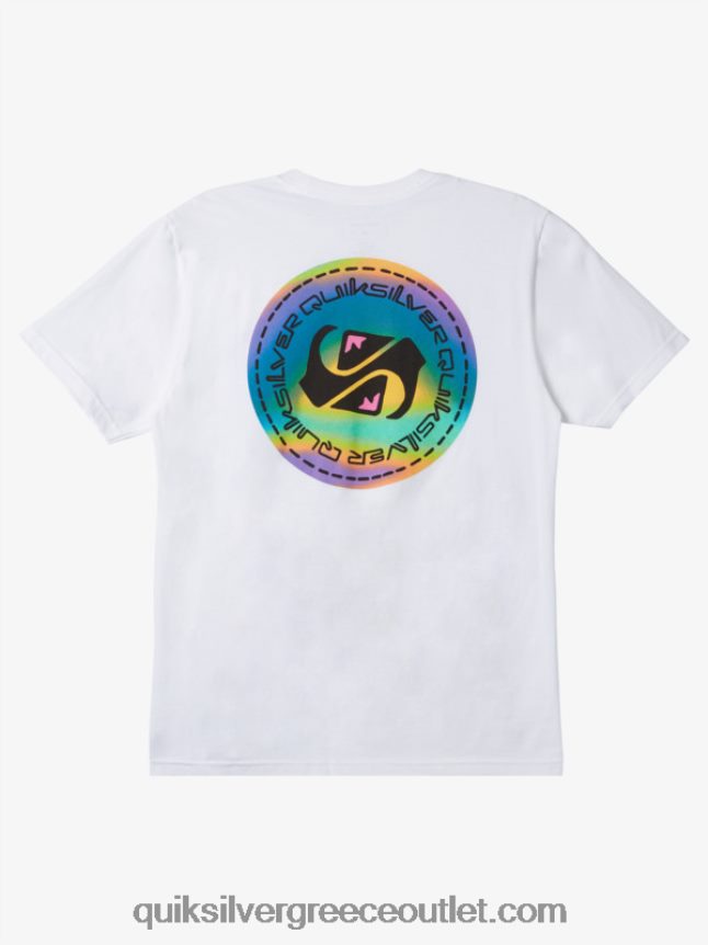 T-shirt σε χρώμα Quiksilver άνδρες 66LP841205 άσπρο