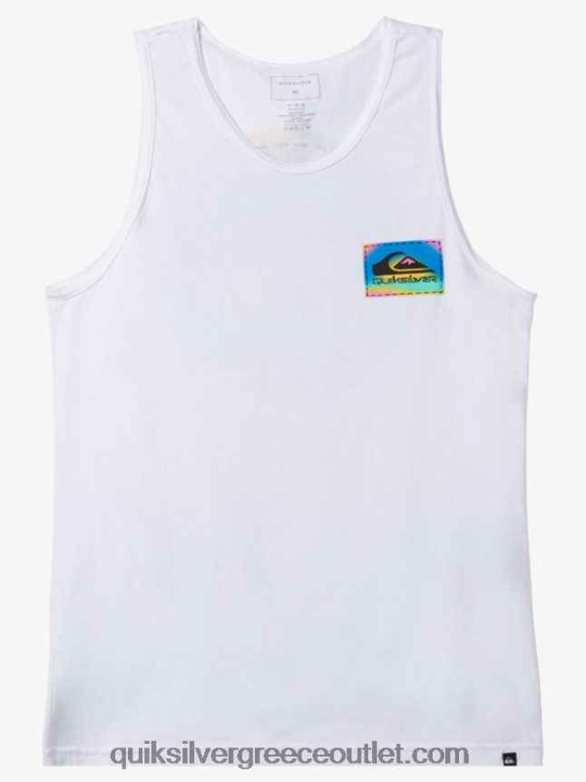 T-shirt σε χρώμα Quiksilver άνδρες 66LP841332 άσπρο