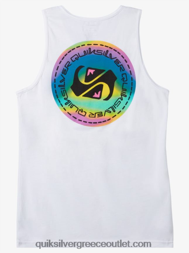 T-shirt σε χρώμα Quiksilver άνδρες 66LP841332 άσπρο
