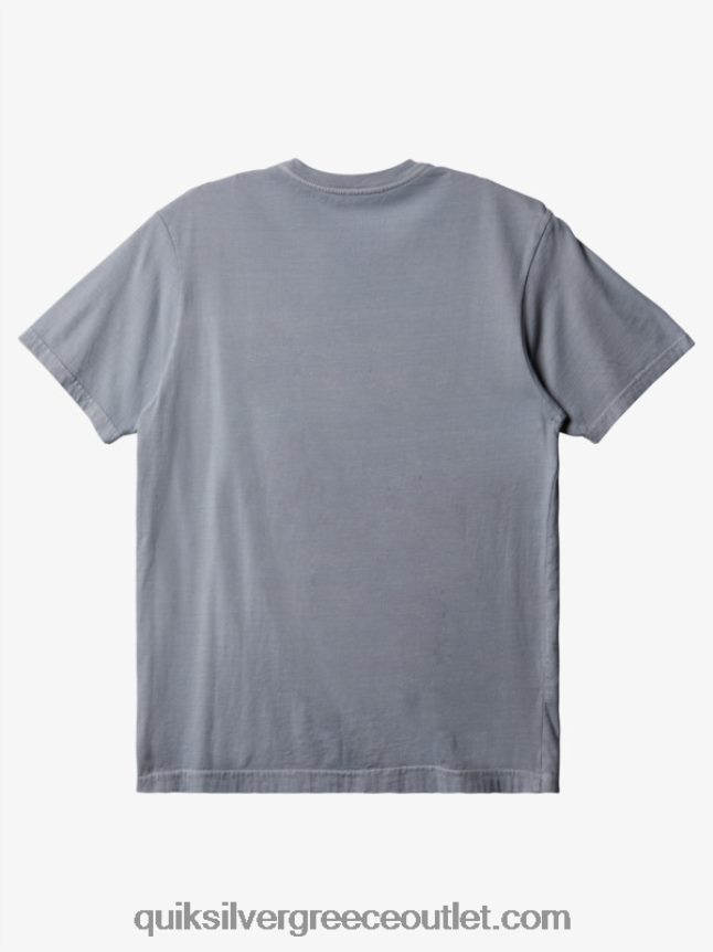 T-shirt για καθημερινή τσέπη Quiksilver άνδρες 66LP84894 χιονόνερο