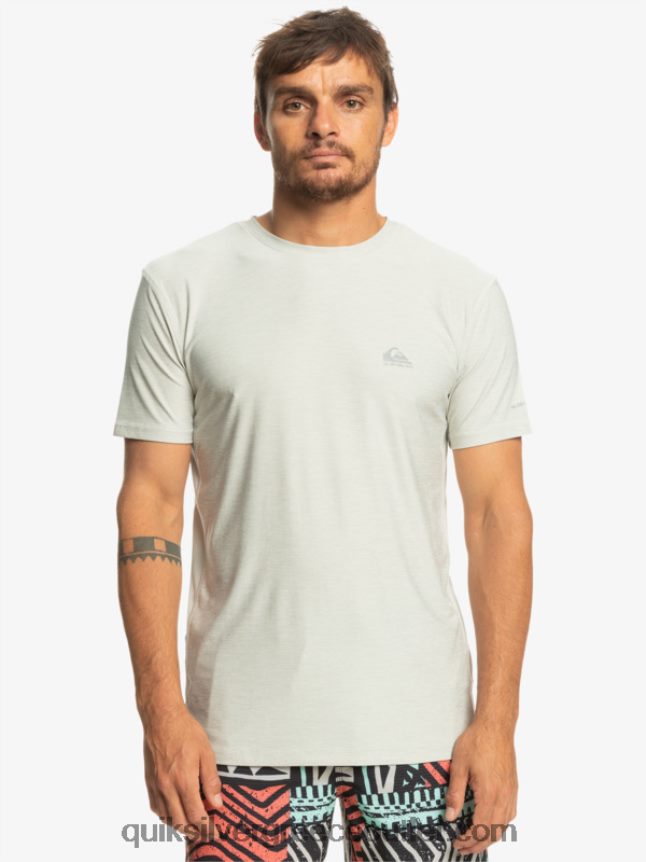 μπλουζάκι coast runner Quiksilver άνδρες 66LP841329 γκρι βιολετί ρείκι