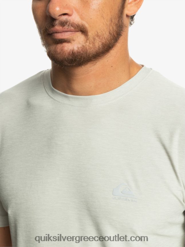 μπλουζάκι coast runner Quiksilver άνδρες 66LP841329 γκρι βιολετί ρείκι