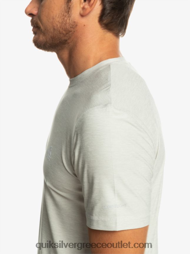 μπλουζάκι coast runner Quiksilver άνδρες 66LP841329 γκρι βιολετί ρείκι
