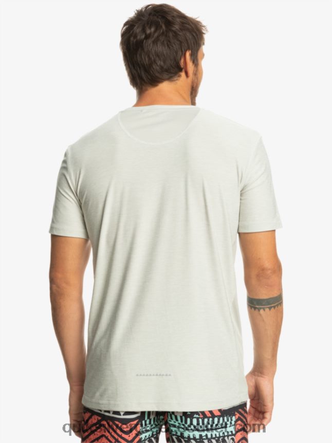 μπλουζάκι coast runner Quiksilver άνδρες 66LP841329 γκρι βιολετί ρείκι