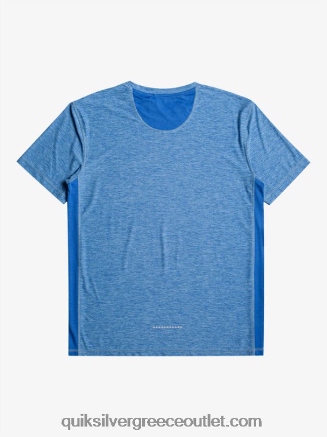 μπλουζάκι coast runner Quiksilver άνδρες 66LP841331 αναπνευστήρας μπλε