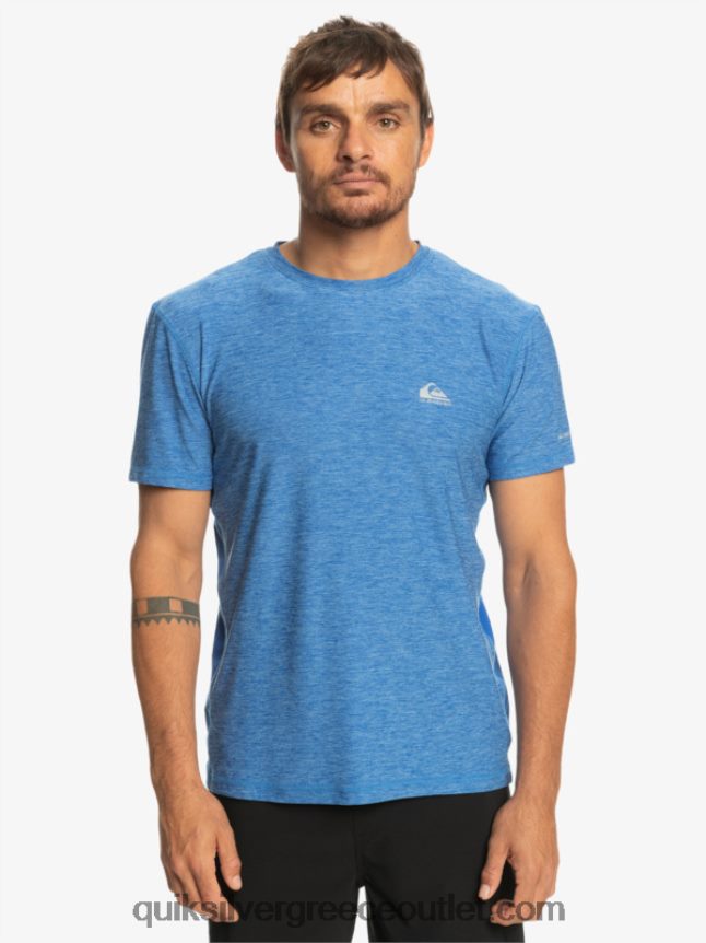 μπλουζάκι coast runner Quiksilver άνδρες 66LP841331 αναπνευστήρας μπλε