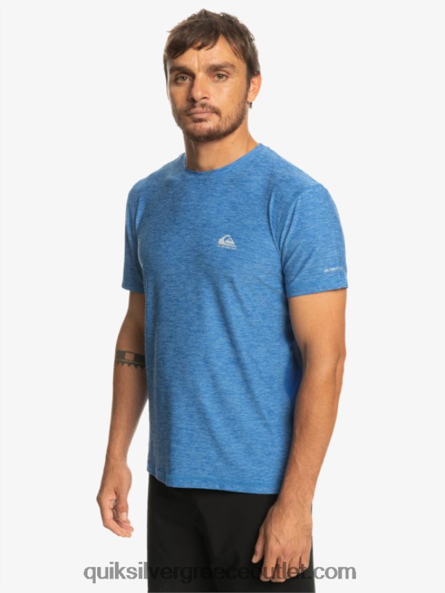 μπλουζάκι coast runner Quiksilver άνδρες 66LP841331 αναπνευστήρας μπλε