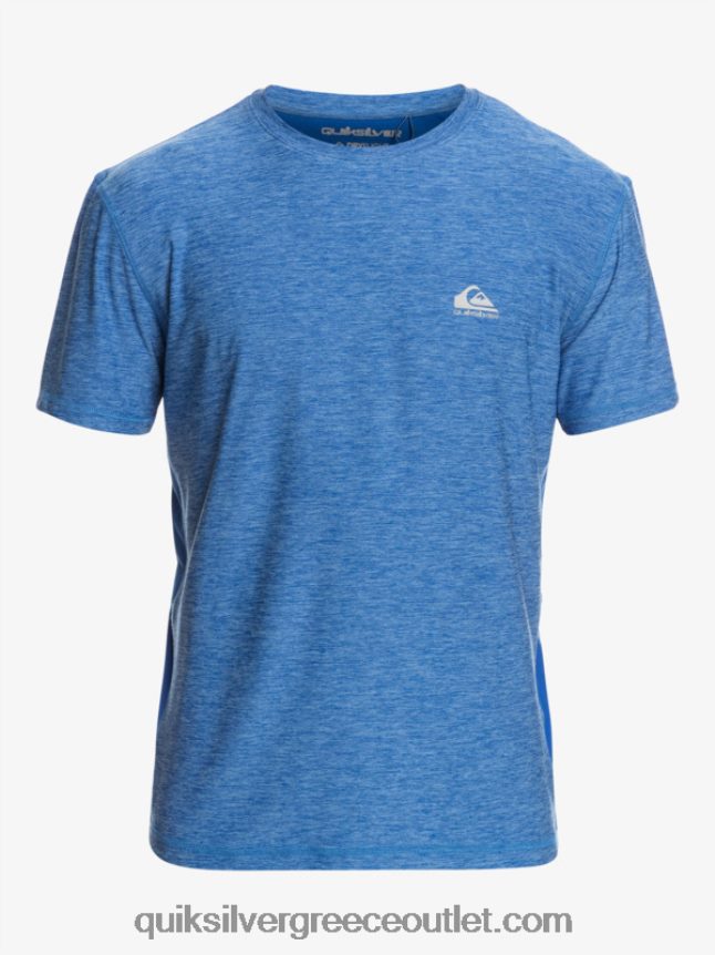 μπλουζάκι coast runner Quiksilver άνδρες 66LP841331 αναπνευστήρας μπλε