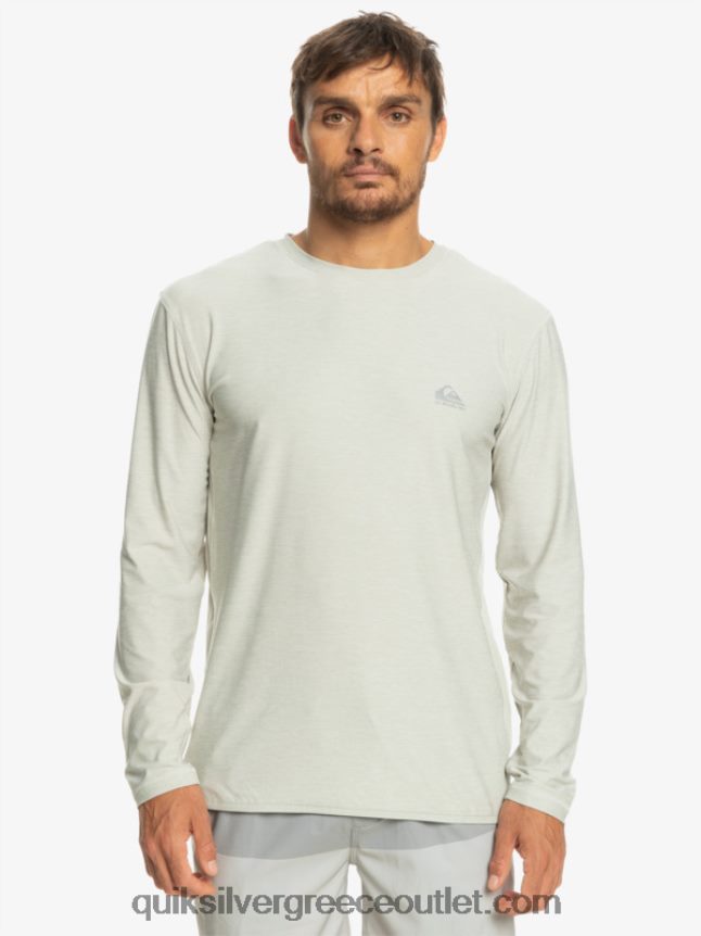 μακρυμάνικο μπλουζάκι coast runner Quiksilver άνδρες 66LP841347 γκρι βιολετί ρείκι