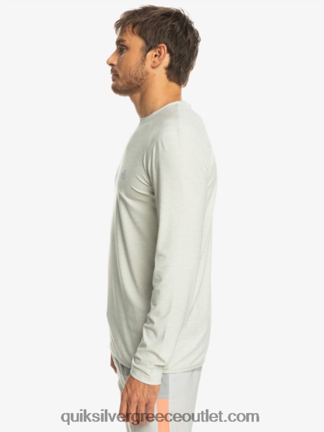 μακρυμάνικο μπλουζάκι coast runner Quiksilver άνδρες 66LP841347 γκρι βιολετί ρείκι