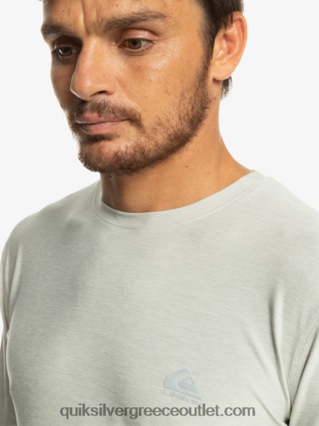 μακρυμάνικο μπλουζάκι coast runner Quiksilver άνδρες 66LP841347 γκρι βιολετί ρείκι
